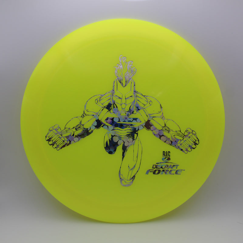 Discraft Big Z Force distance driver, yellow, 173.1g