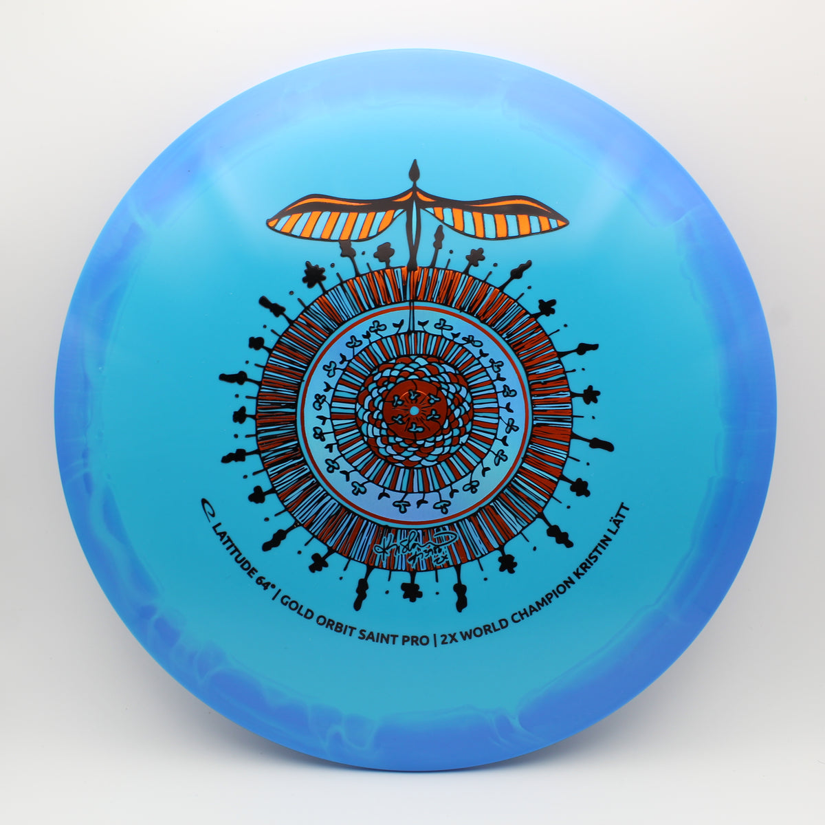 Kristin Latt Gold Orbit Saint Pro - Blue