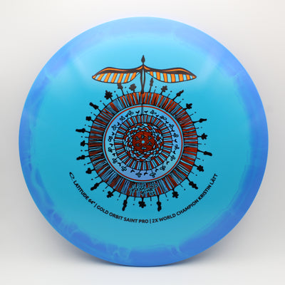 Kristin Latt Gold Orbit Saint Pro - Blue