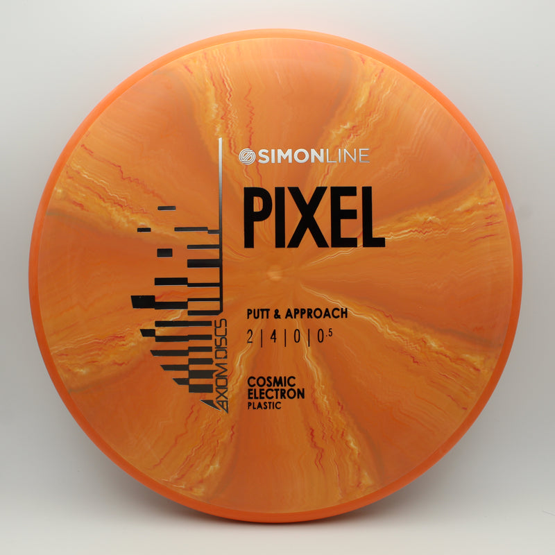 Cosmic Electron Pixel - Orange