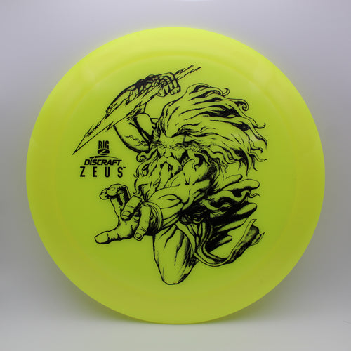 Discraft Big Z Zeus distance driver, yellow, 171.7g